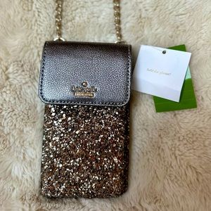 Kate Spade North South Crossbody Laurel Way Glitter